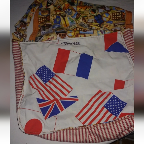 Handmade Shoulder Bag Travel Destination Design - Picture 6 of 6